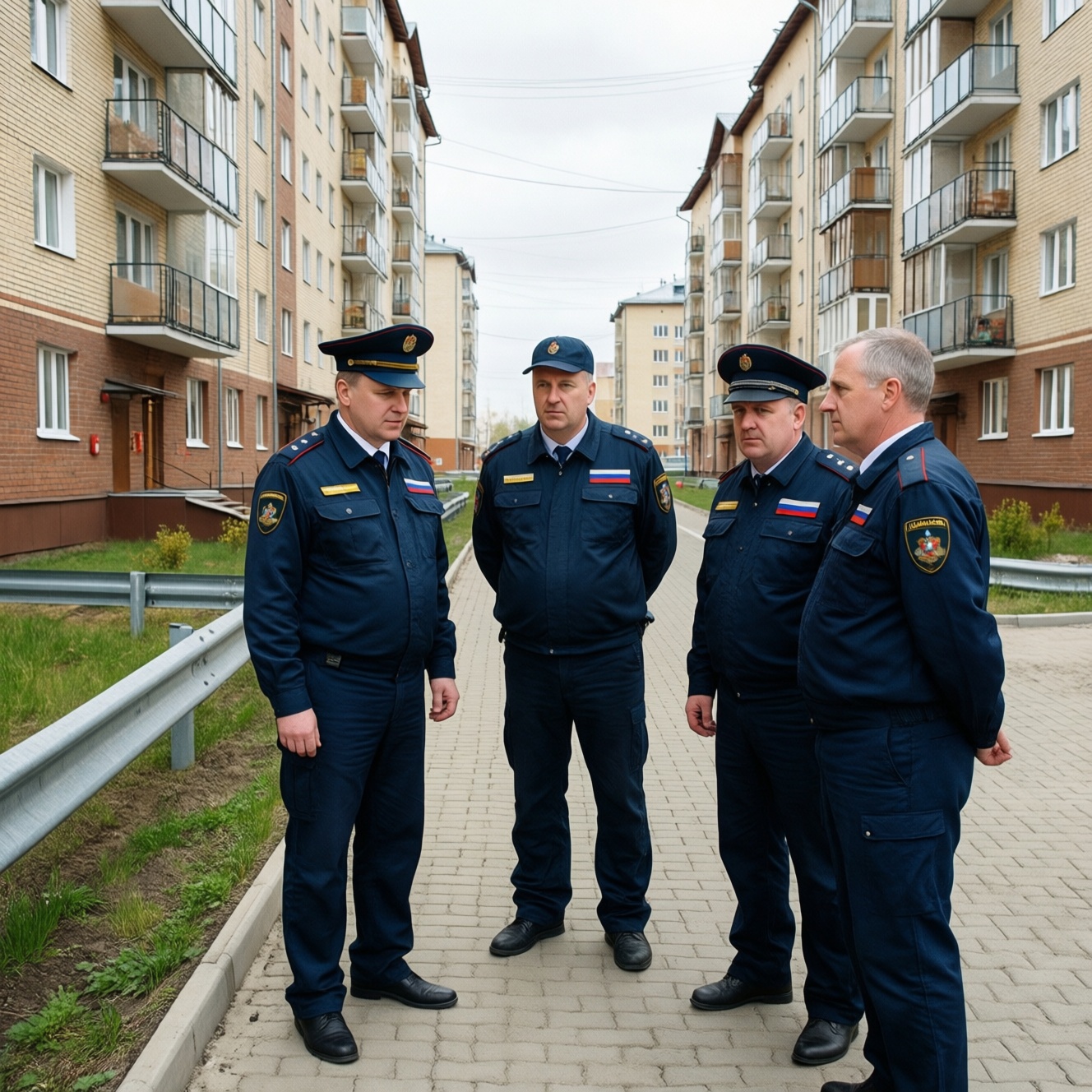 Замглавы МЧС Вячеслав Бутко оценил безопасность нового микрорайона в Мамедкале